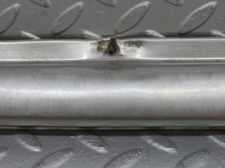 W108 rear left door sill chrome used OEM