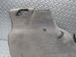 W124 Wagon trunk panel cover left grey used OEM
