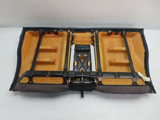 W123 Coupe rear seat blue used OEM