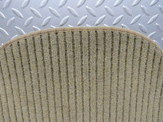 W124 Coupe rear left floor carpet beige used OEM
