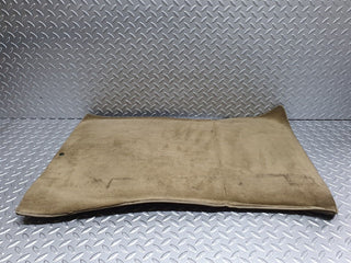 W126 front left floor carpet mat used OEM