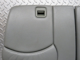 R129 SL rear seat grey leather used OEM