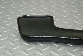 W115 interior door handle rear left black used OEM