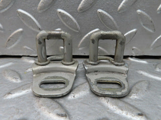 W140 Coupe bonnet lock latch pair used OEM