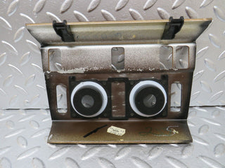 W124 heater control panel wood trim used OEM