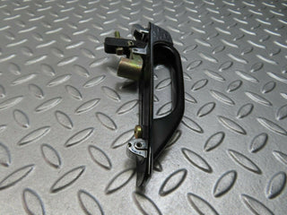 W123 exterior chrome door handle rear right used OEM