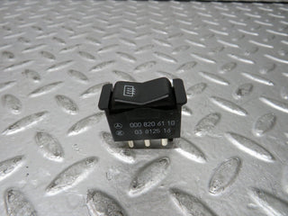 27350 Mercedes-Benz W123 280E Rear Windscreen Defroster Switch 0008206110