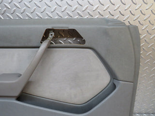 W124 Wagon front left door card grey used OEM