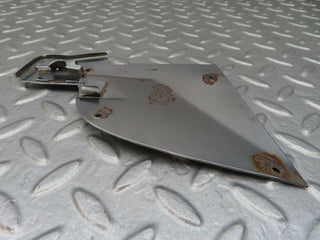 R107 SLC b pillar chrome cover plate left side used OEM