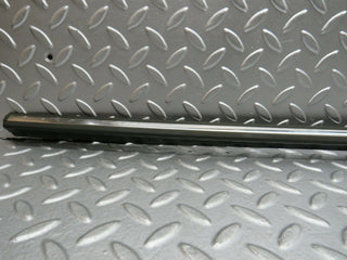 W123 Coupe trunk boot lid chrome moulding trim used OEM
