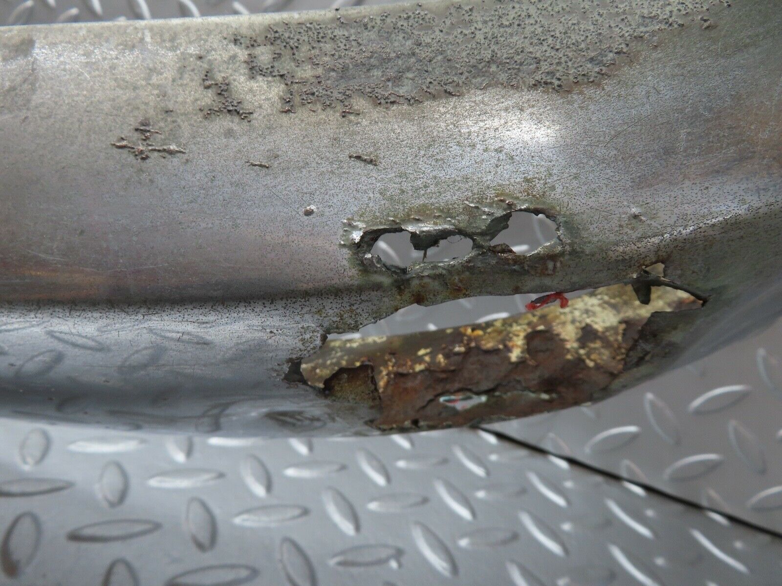 18764 Mercedes-Benz W120 W121 Ponton Rear Bumper