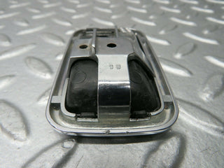 W123 Wagon chrome frame for door opener right used OEM