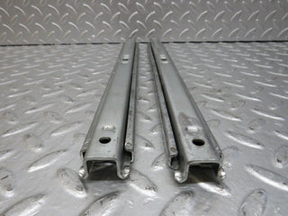 W123 Coupe front right seat rail pair used OEM