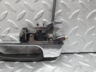 W123 front left door exterior handle used OEM