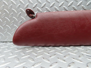 21466 Mercedes-Benz W126 300SE Sun Visor Right Side Burgundy Red