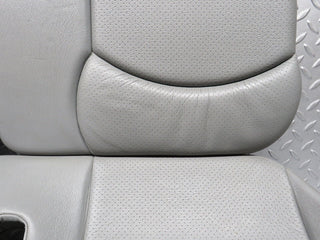 R129 SL rear seat grey leather used OEM