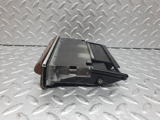 W126 centre console ashtray wood finish used OEM