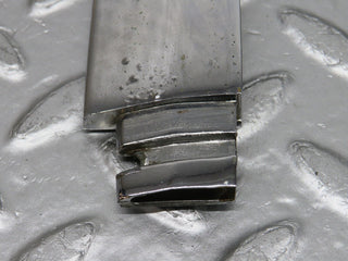 0664 Mercedes-Benz C107 350SLC Coupe Trunk Chrome Handle Moulding Left 1076901380