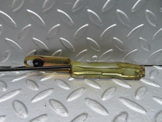 W140 front left door lock cable used OEM