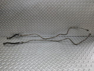 W116 power steering oil pipe hose pair used OEM