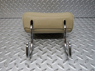 W124 Coupe rear headrest beige used OEM