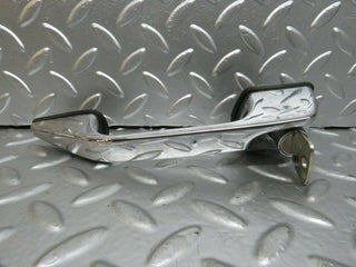 W114 exterior door handle front left with key used OEM