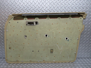 W123 front left door card beige used OEM