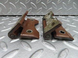 W123 door hinges pair used OEM