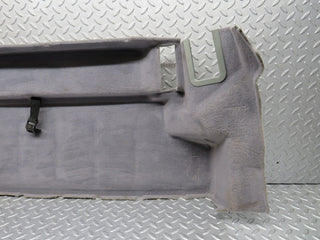 R129 SL fuel tank cover plate carpet grey used OEM