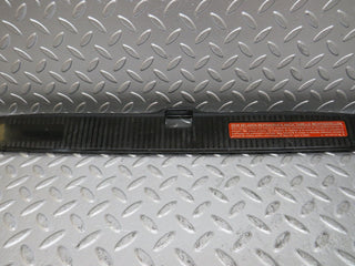 W116 trunk cover trim used OEM