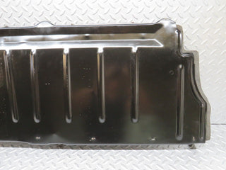 W126 fuel tank cover plate carpet grey used OEM
