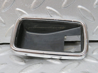 W123 chrome frame for door opener right used OEM