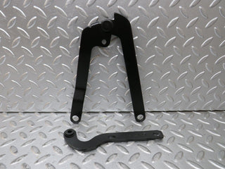R107 SLC bonnet hinge left side used OEM