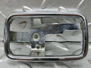 W108 chrome frame for door opener right used OEM
