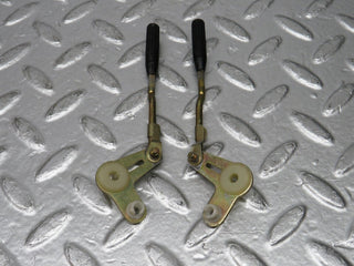 W201 Baby Benz rear door lock knob pair used OEM