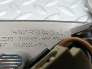 W140 rear reading light pair used OEM