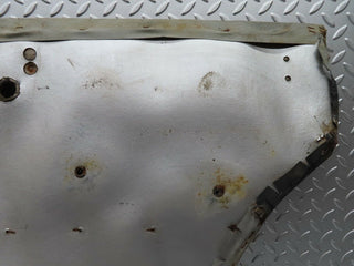 W121 Ponton rear left door card grey used OEM