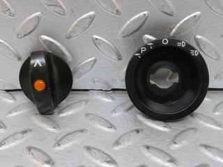W123 headlight switch black collar and knob used OEM