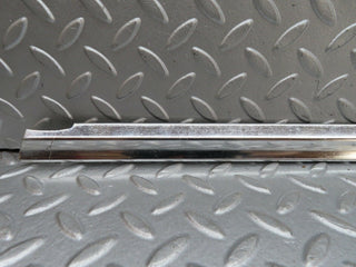 W116 rear right door chrome moulding trim used OEM