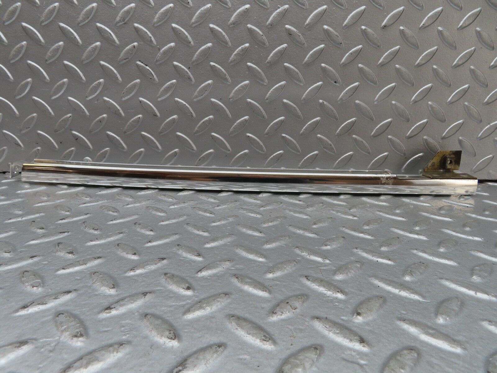 18801 Mercedes-Benz W116 Rear Left Door Chrome Window Channel 1167300319