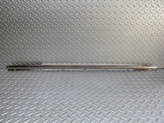 W109 front right door sill chrome used OEM