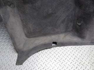 W124 rear floor carpet grey used OEM