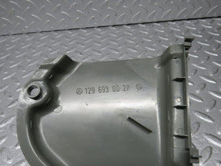 R129 SL trunk lock cover used OEM