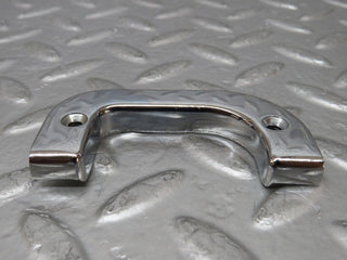 25547 Mercedes-Benz W123 200 Right Interior Chrome Door Latch Trim 1237230224