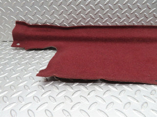 21499 Mercedes-Benz W126 300SE Boot Rear Carpet Cover Burgundy Red 1266940090