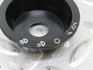 W116 headlight switch black collar and knob used OEM