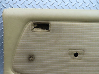 W123 rear right door card beige used OEM