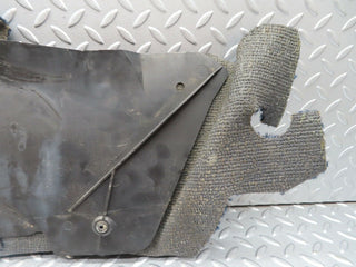 W123 centre console carpet blue left side used OEM
