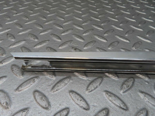 W111 rear right door front chrome window channel used OEM