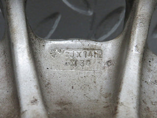 W123 alloy wheel set mexican hat 5.5jx14h2 et30 used OEM